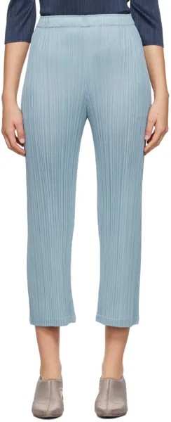 Серые ежемесячные цвета, августовские брюки, крутые Pleats Please Issey Miyake
