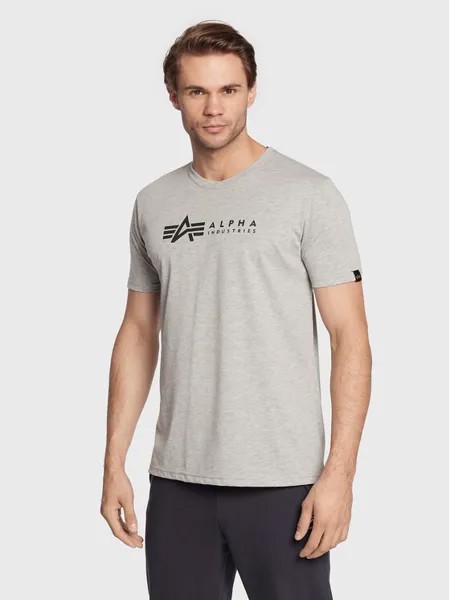 Комплект из 2 футболок стандартного кроя Alpha Industries, мультиколор