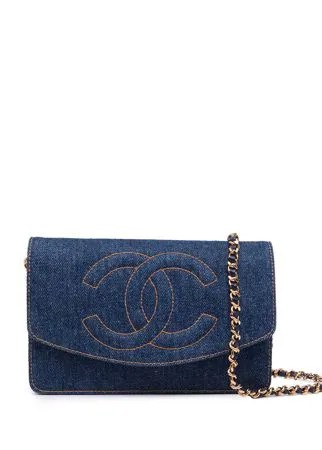Chanel Pre-Owned кошелек 1997-го года с логотипом CC