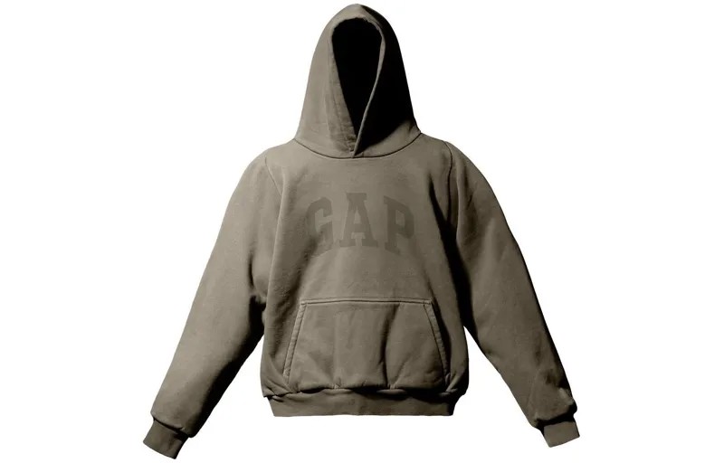 Balenciaga X Gap X Balenciaga Толстовка унисекс коричневая Yeezy, коричневый