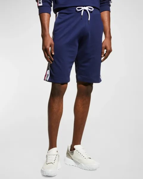 Мужские спортивные шорты с логотипом Moschino, цвет Blue