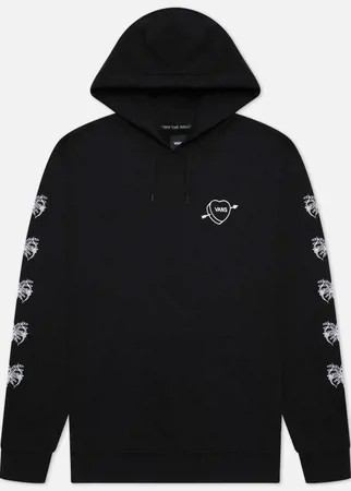 Мужская толстовка Vans Love Hate Hoodie, цвет чёрный, размер M