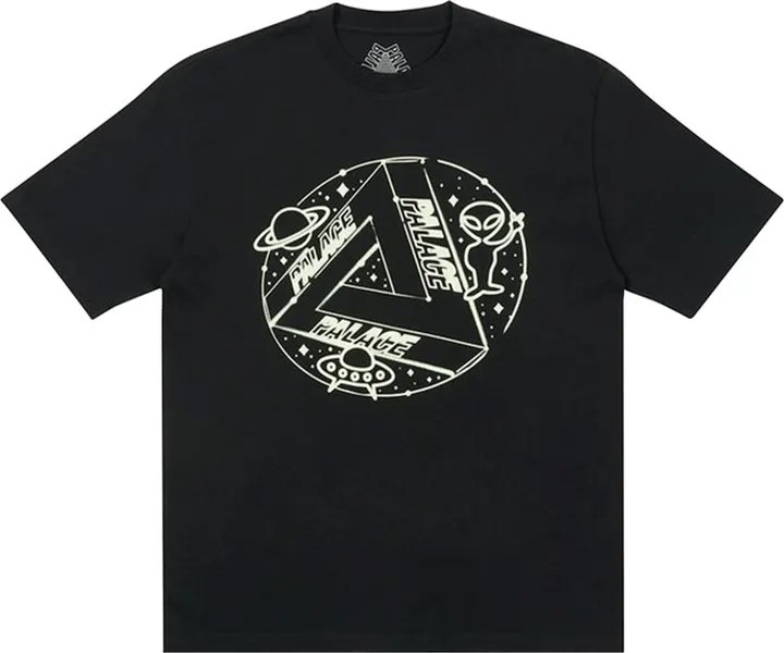 Футболка Palace Space Cadet T-Shirt 'Black', черный