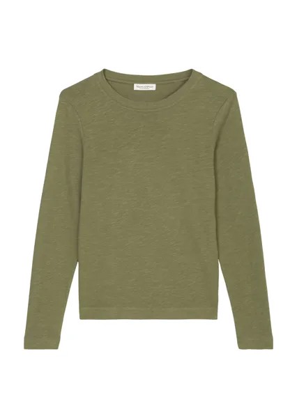Лонгслив Marc O'Polo Heavy Slub Jersey regular, цвет dried rosemary