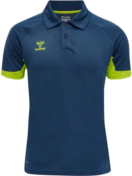 Поло Hummel Hmllead Functional Polo, цвет DARK DENIM