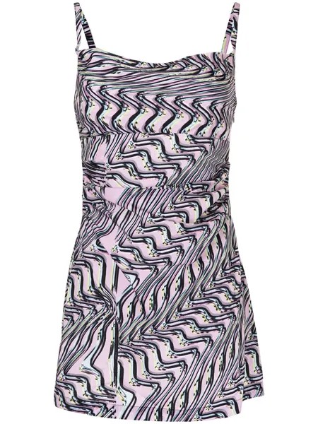 Maisie Wilen короткое платье с абстрактным узором