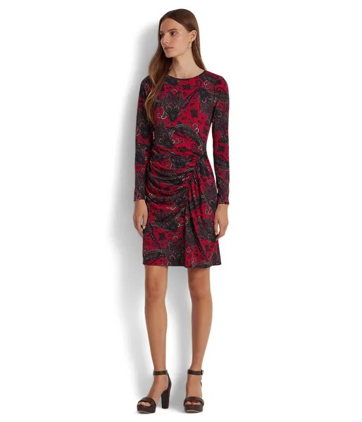 Платье LAUREN Ralph Lauren, Paisley Jersey Dress
