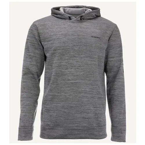 Simms Толстовка Challenger Hoody - Full Zip '21 black heather, L