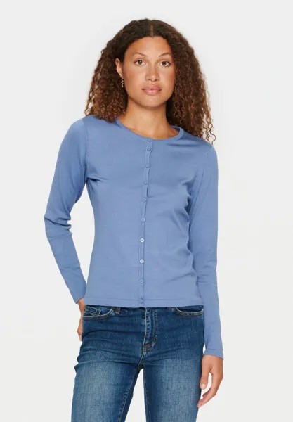 Кардиган Saint Tropez A8661 MILASZ R-NECK, цвет colony blue