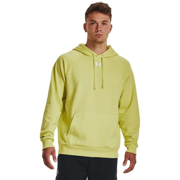 Худи Under Armour Rival Fleece, желтый