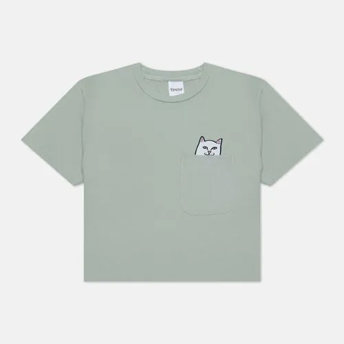 Футболка RIPNDIP, хлопок, размер S, зеленый