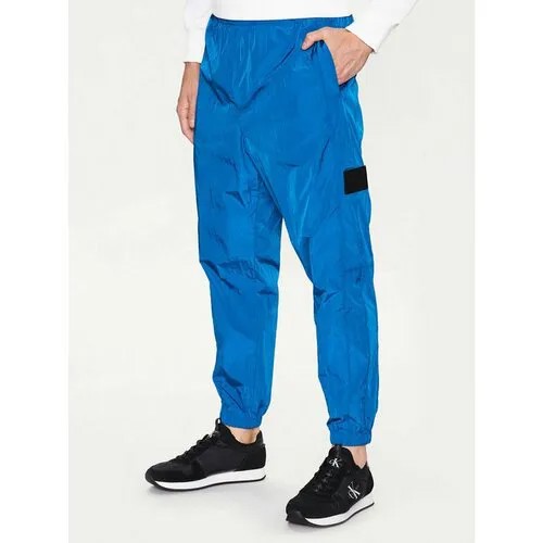 Брюки Calvin Klein Jeans, размер L [INT], синий