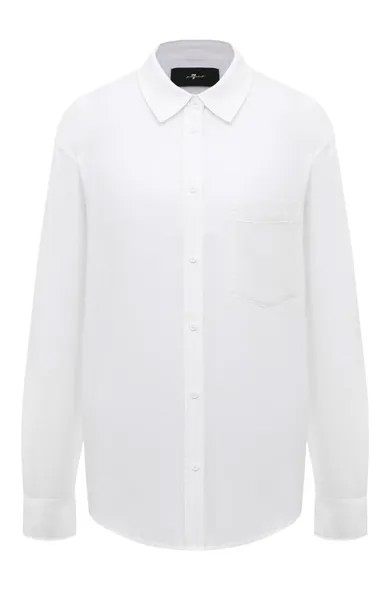 Хлопковая рубашка 7 For All Mankind