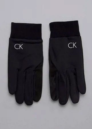 Черные перчатки Calvin Klein Golf-Черный