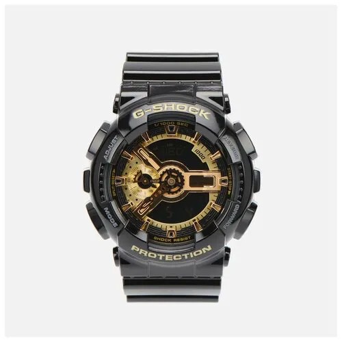 Наручные часы CASIO G-Shock GA-110GB-1A, черный, золотой