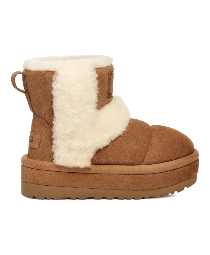 Классические зимние ботинки чилапик. Ugg, коричневый