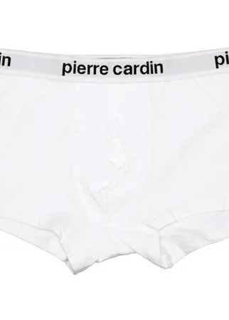 Pierre Cardin Трусы боксеры с профилированным гульфиком, низкая посадка, размер 6(50/52), bianco
