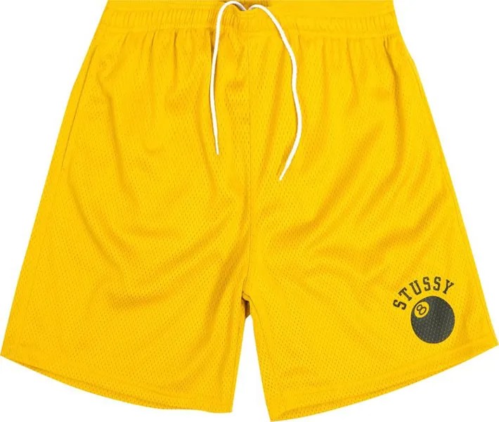 Шорты Stussy 8-Ball Mesh Short 'Gold', желтый