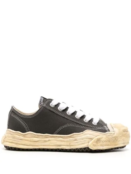 Maison MIHARA YASUHIRO кеды HANK VL OG Sole Canvas, зеленый