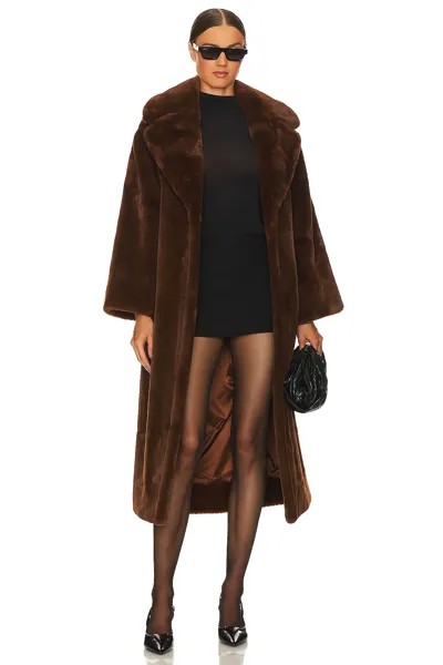 Пальто Song of Style Mattea, цвет Cognoc Brown