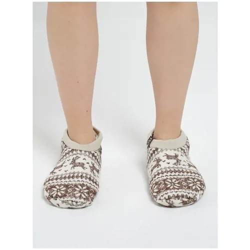 Носки Wool Lamb, размер 36-40, коричневый, серый
