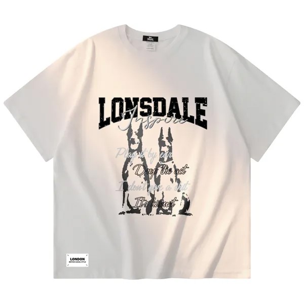 Футболка унисекс LONSDALE/Dragon Lion Dell, Черный