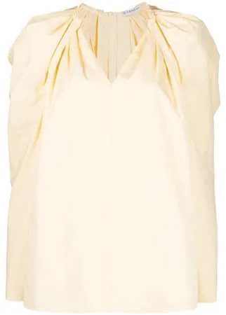 Givenchy блузка с пышными рукавами