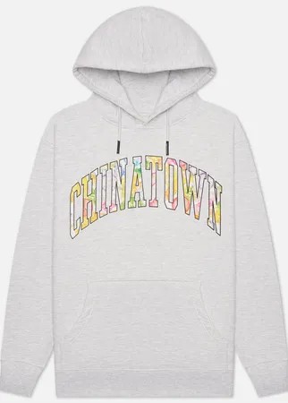 Мужская толстовка Chinatown Market Watercolor Arc Hoody, цвет серый, размер L