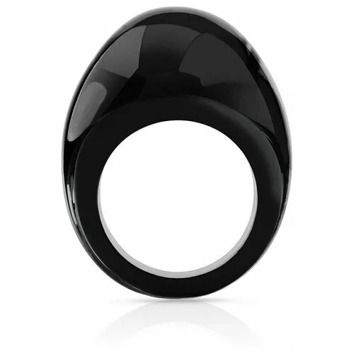Кольцо Lalique, размер 17.5, черный