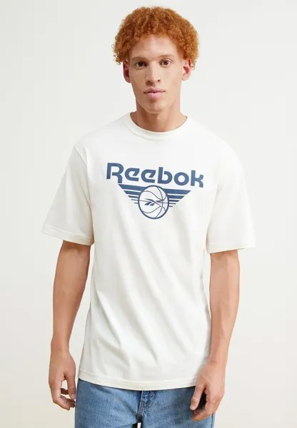 Футболка с принтом BRAND GRAPHIC TEE Reebok Classic, цвет chalk