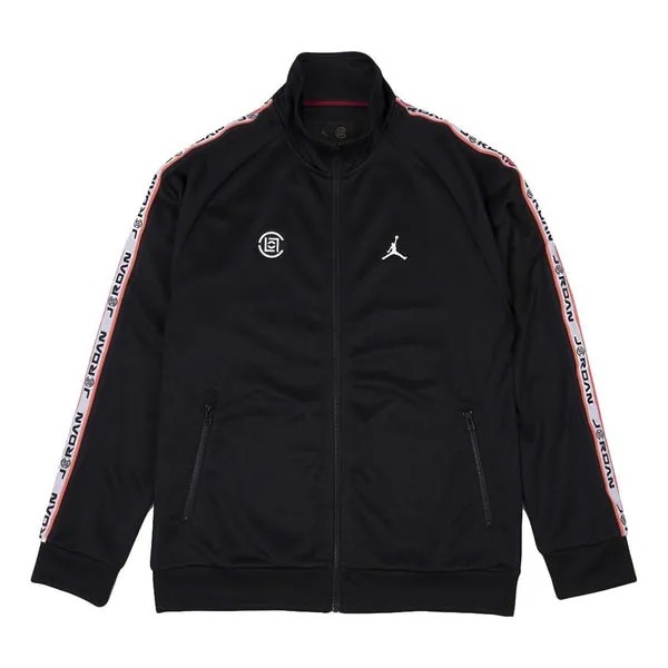 Куртка x clot сетчатые шорты кроссовер спортивная куртка us edition Air Jordan, черный