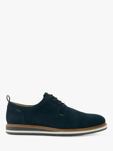 Гибридные туфли Blaksley с широким носком и простым носком Dune, темно-синий