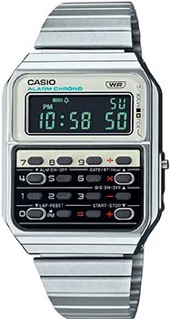 Японские наручные  мужские часы Casio CA-500WE-7B. Коллекция Vintage