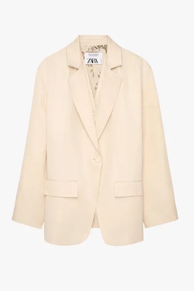 Пиджак женский ZARA 02312059 оранжевый XS (доставка из-за рубежа)