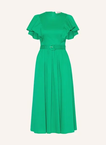 Платье damon с воланами Diane Von Furstenberg, зеленый