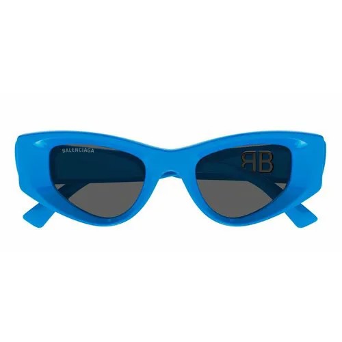 Солнцезащитные очки BALENCIAGA Balenciaga BB0243S 004 BB0243S 004, голубой