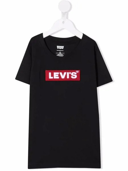 Levi's Kids футболка с нашивкой-логотипом