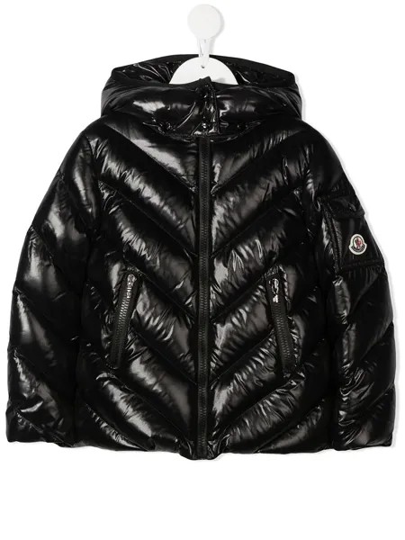 Moncler Enfant пуховик на молнии