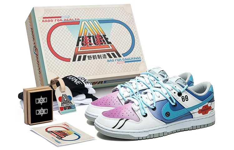Dunk Скейтбординг Кроссовки Мужские Низкие Термобелье Nike
