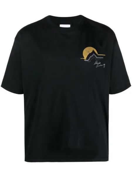 RHUDE Rhude Awakening cotton T-shirt, черный