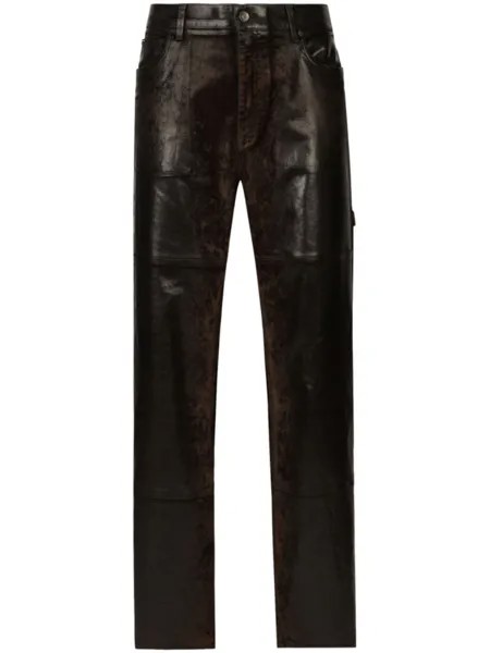 Dolce & Gabbana джинсы в стиле колор-блок, черный