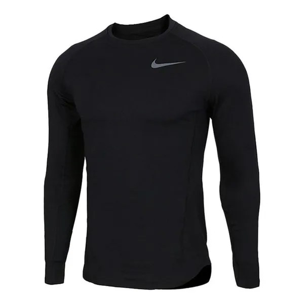 Спортивная футболка Nike Therma Dri-FIT Training Stay Warm Tops Black, черный