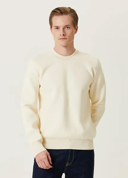 Белый свитер с вышитым логотипом Off-White