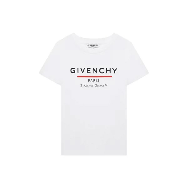 Хлопковая футболка Givenchy