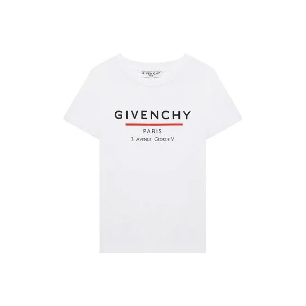 Хлопковая футболка Givenchy