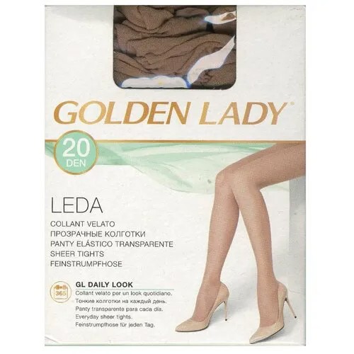 Колготки Golden Lady Leda 20 den, размер 2-S, melon (бежевый)