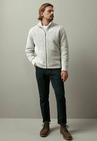 Кардиган REGULAR CHENILLE THROUGH Next, крем