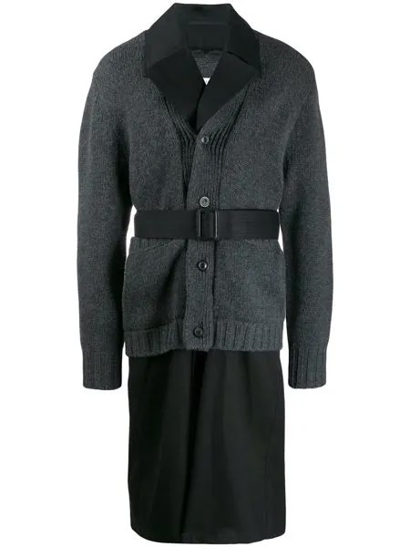 Maison Margiela layered belted trench coat