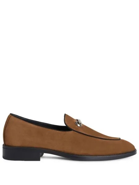 Giuseppe Zanotti лоферы Archibald, коричневый