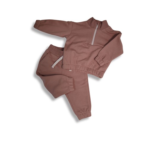 Костюм KIDDY CHIC, размер 86, пыльная роза, розовый